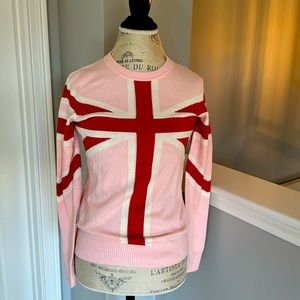 Cute Boden Union Jack sweater like new